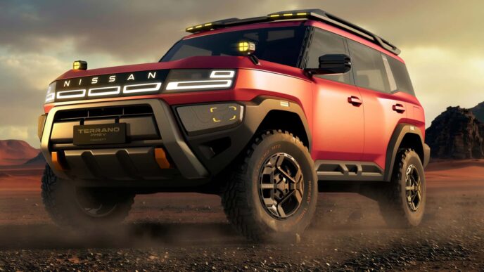 Nissan Terrano новый внедорожник