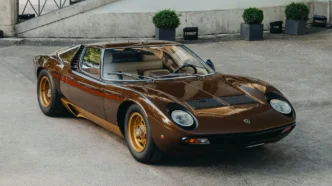 Lamborghini Miura SV реставрация