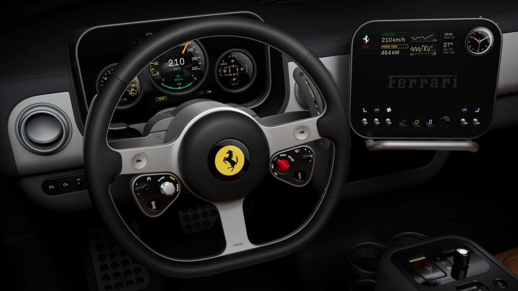 первый электромобиль Ferrari 2