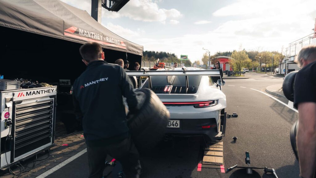 Porsche 911 GT3 RS Manthey Нюрбургринг 1