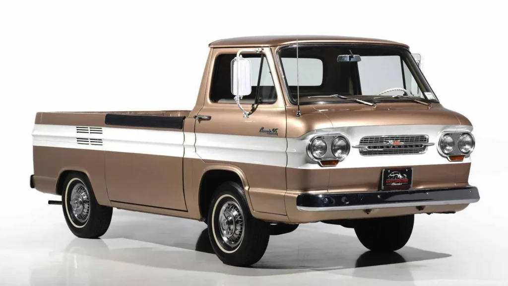самые странные американские пикапы Chevrolet Corvair 95 Rampside
