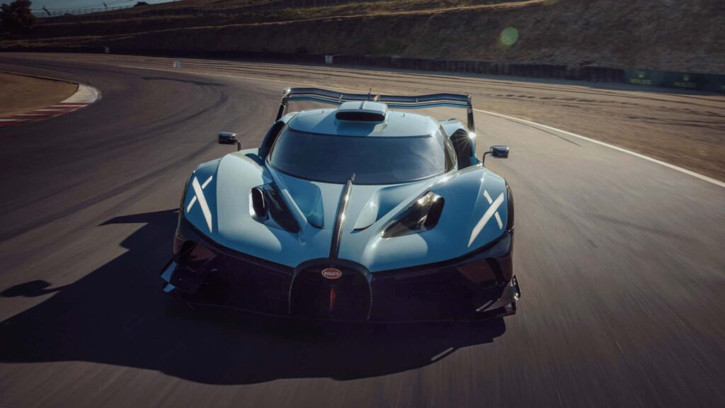 новый Bugatti 1