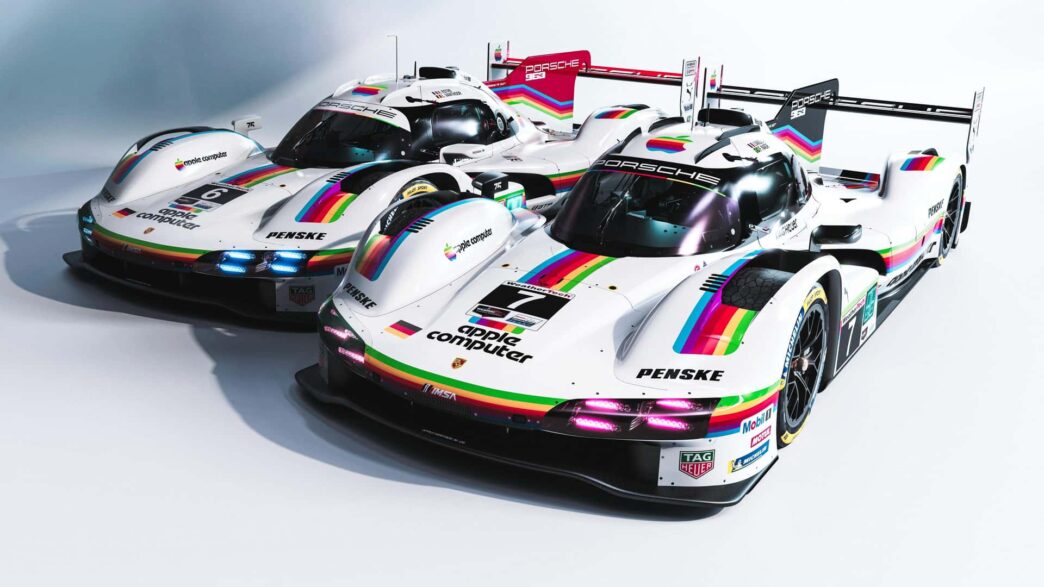 Porsche Apple ливрея