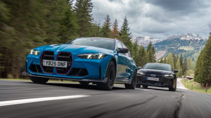 Audi RS 5 Avant против BMW M3 CS Touring