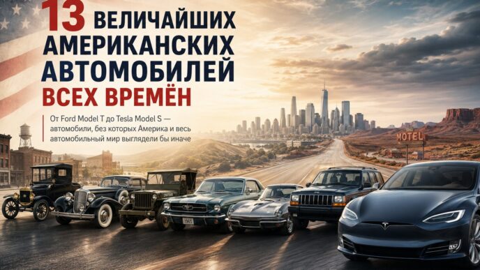 величайшие американские автомобили всех времён