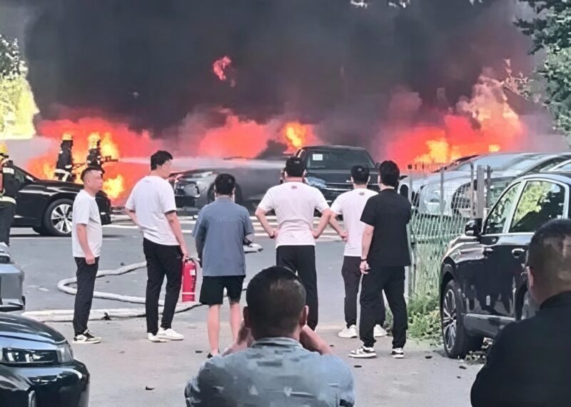 пожар Geely Galaxy A7 1