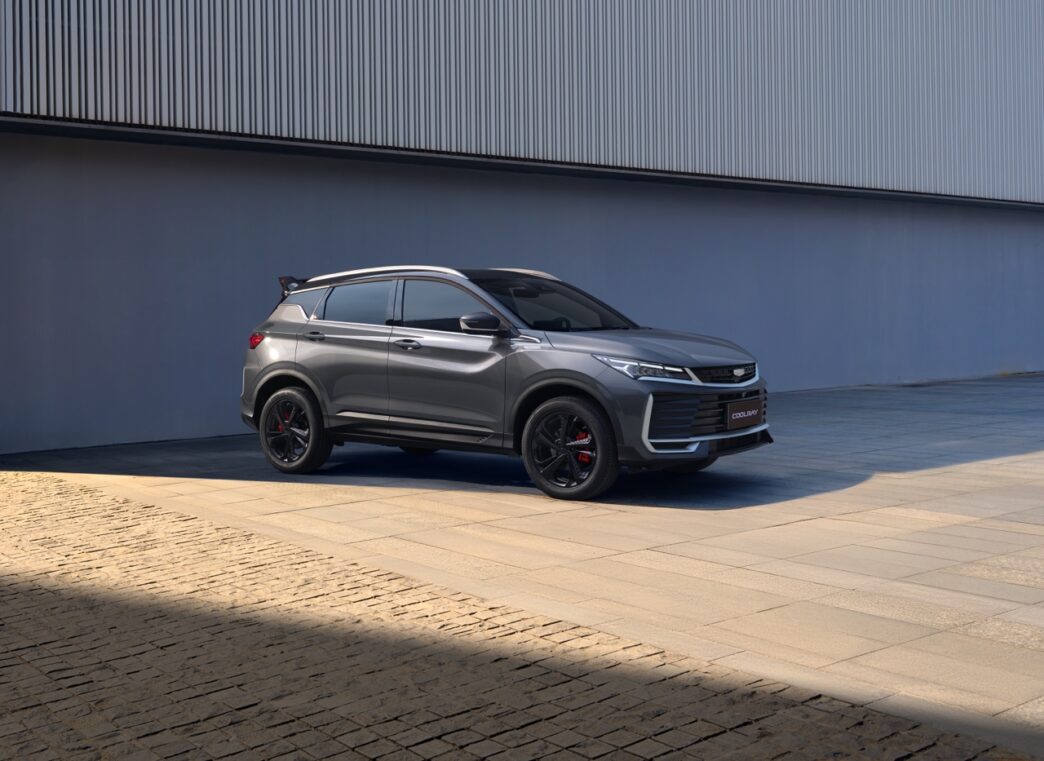 Geely Coolray новые цвета кузов