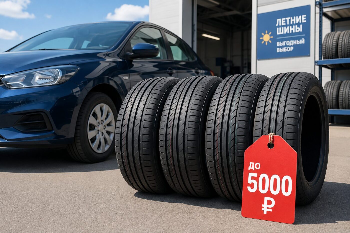 летние шины до 5000 рублей