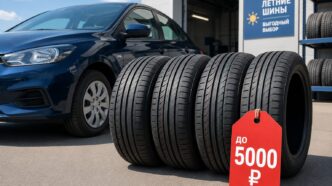 летние шины до 5000 рублей